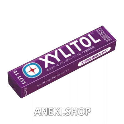 Резинка жевательная со вкусом винограда 21 г Xyliton Gum Lotte