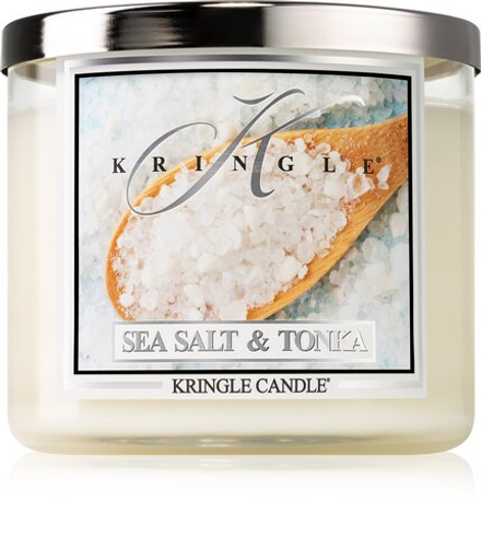 Kringle Candle Sea Salt & Tonka - ароматическая свеча /   411  g  / GTIN 846853070100