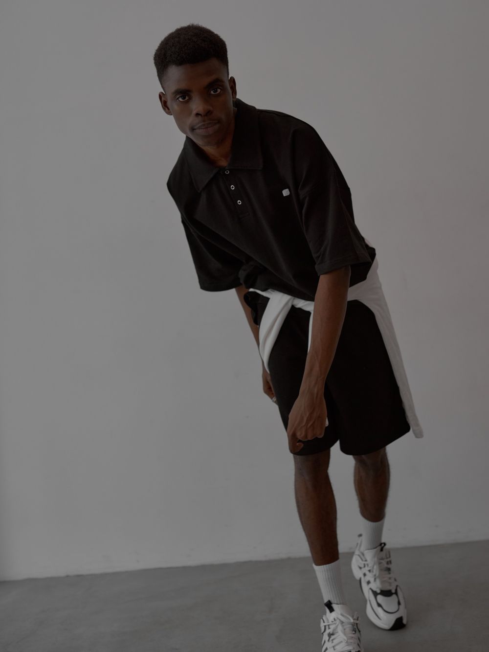 Поло One Two Polo Black