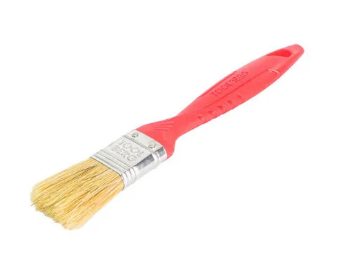 Кисть плоская Классик-Стандарт пластиковая рукоятка 25мм