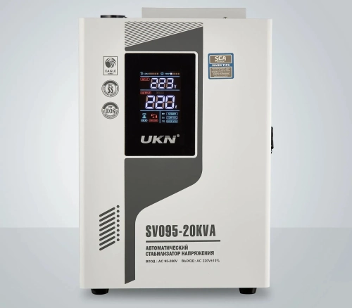 Однофазный стабилизатор напряжения UKN SVO95 - 20 кВА