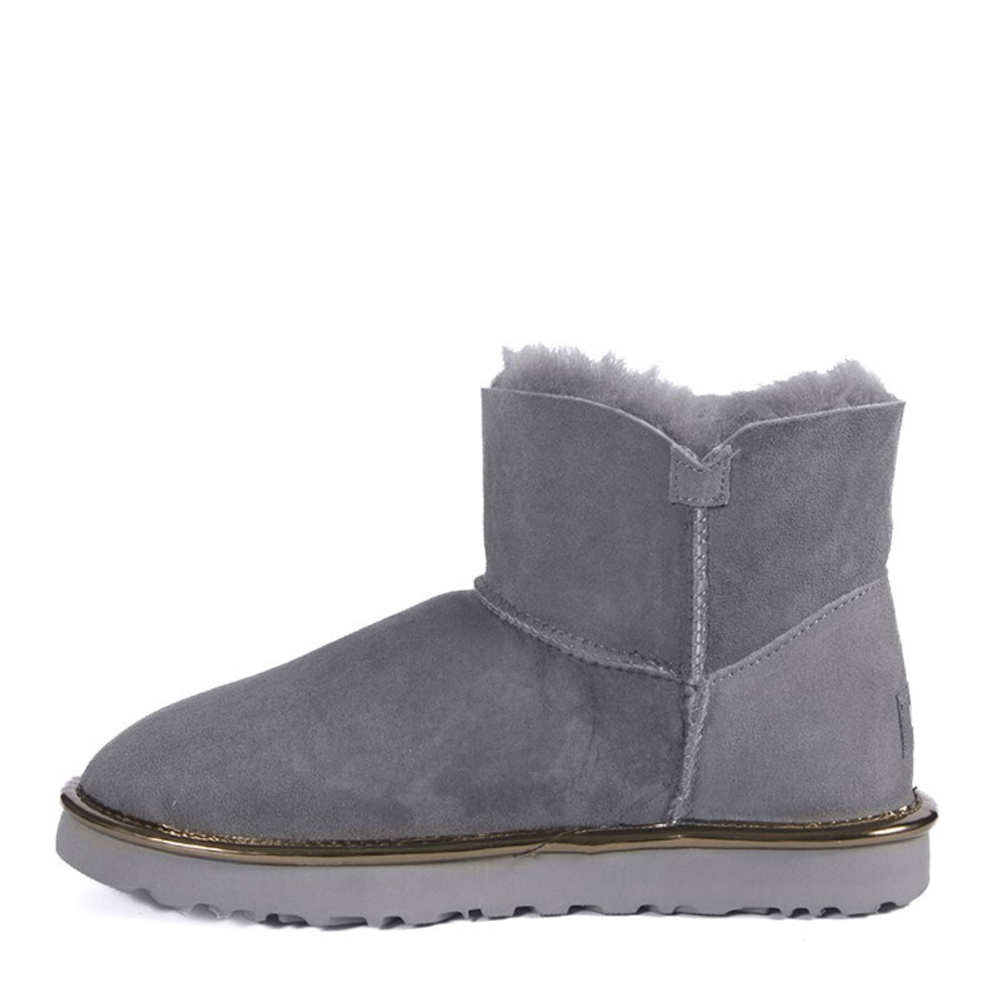 Угги Mini Bailey Button Metallic Gryser II