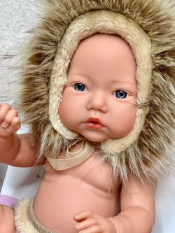 Кукла Llorens виниловая 30см Mini Baby Lion (63201)
