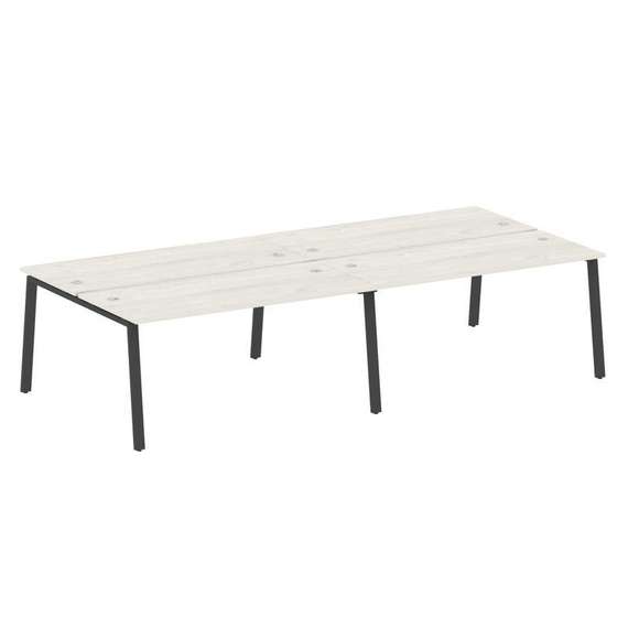 Метал Систем Рабочая станция на 4 места на А-образном м/к БА.СМ-4.4