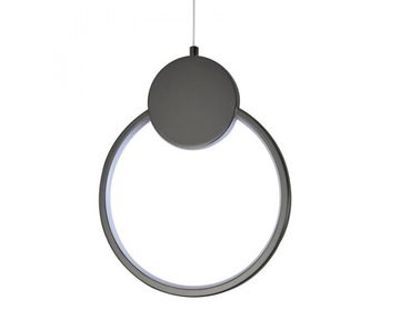 Подвесной светильник LED 10W 3100 - 4000K 15106N/S black glossy черный никель Loren Newport