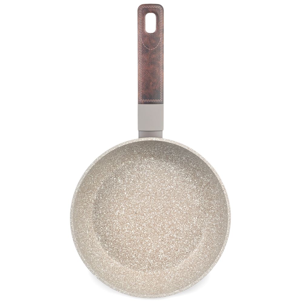 СКОВОРОДА С АНТИПРИГАРНЫМ ПОКРЫТИЕМ PFLUON MARBLE, 20*4,5 СМ