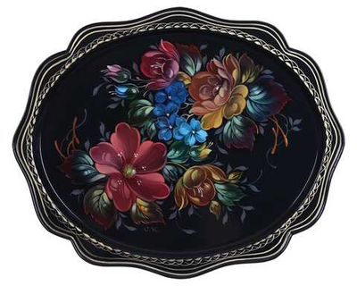 Zhostovo metal tray A15D180526237