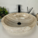 Раковина из оникса Erozy White EO-64304 56*46*15 0214