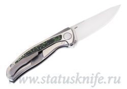 Нож Широгоров Флиппер F95NL 3M M390 CF JUNGLE WEAR MRBSфотография - 6