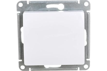 Переключатель одноклавишный Systeme Electric Glossa Бел 10А