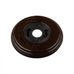 Рамка 1 постовая, керамика, цвет коричневый BF2-610-02