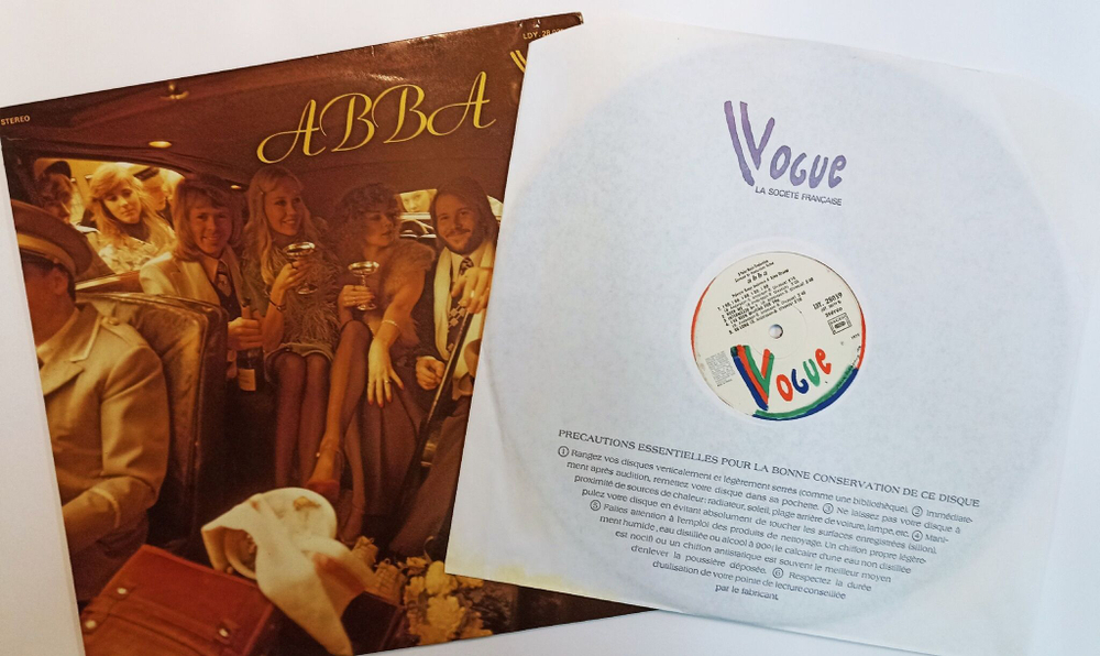 Винтажная виниловая пластинка LP ABBA ABBA (France)