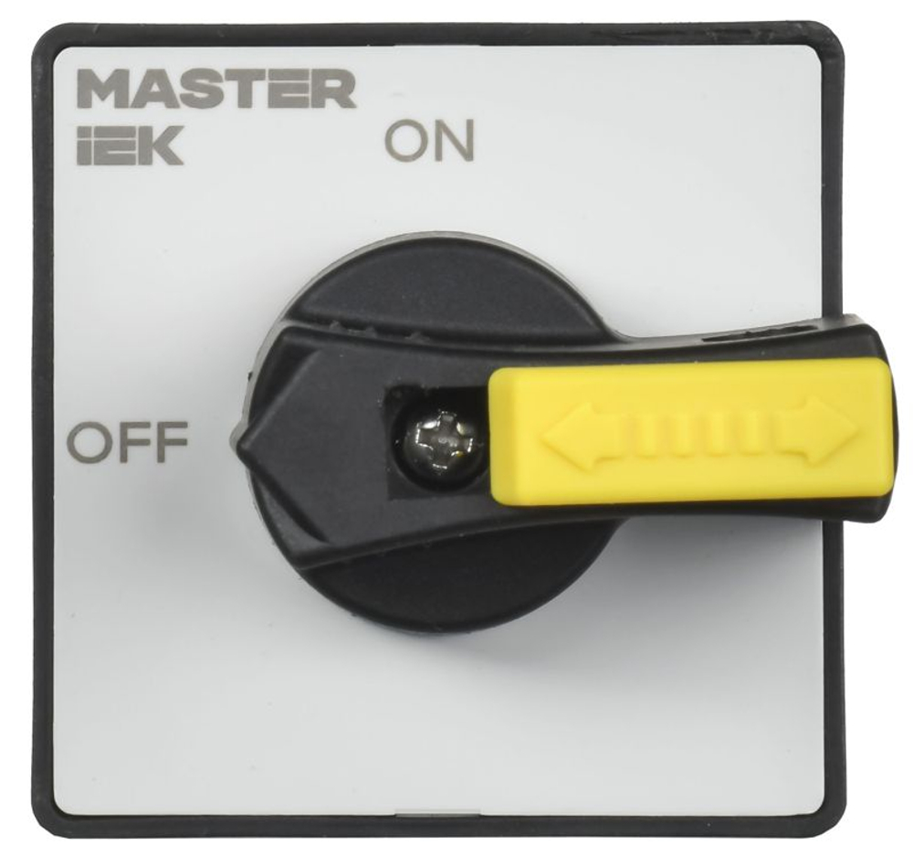 Переключатель кулачковый 16А (сх. 91) стандартная рукоятка IEK MI-CS10-016-091