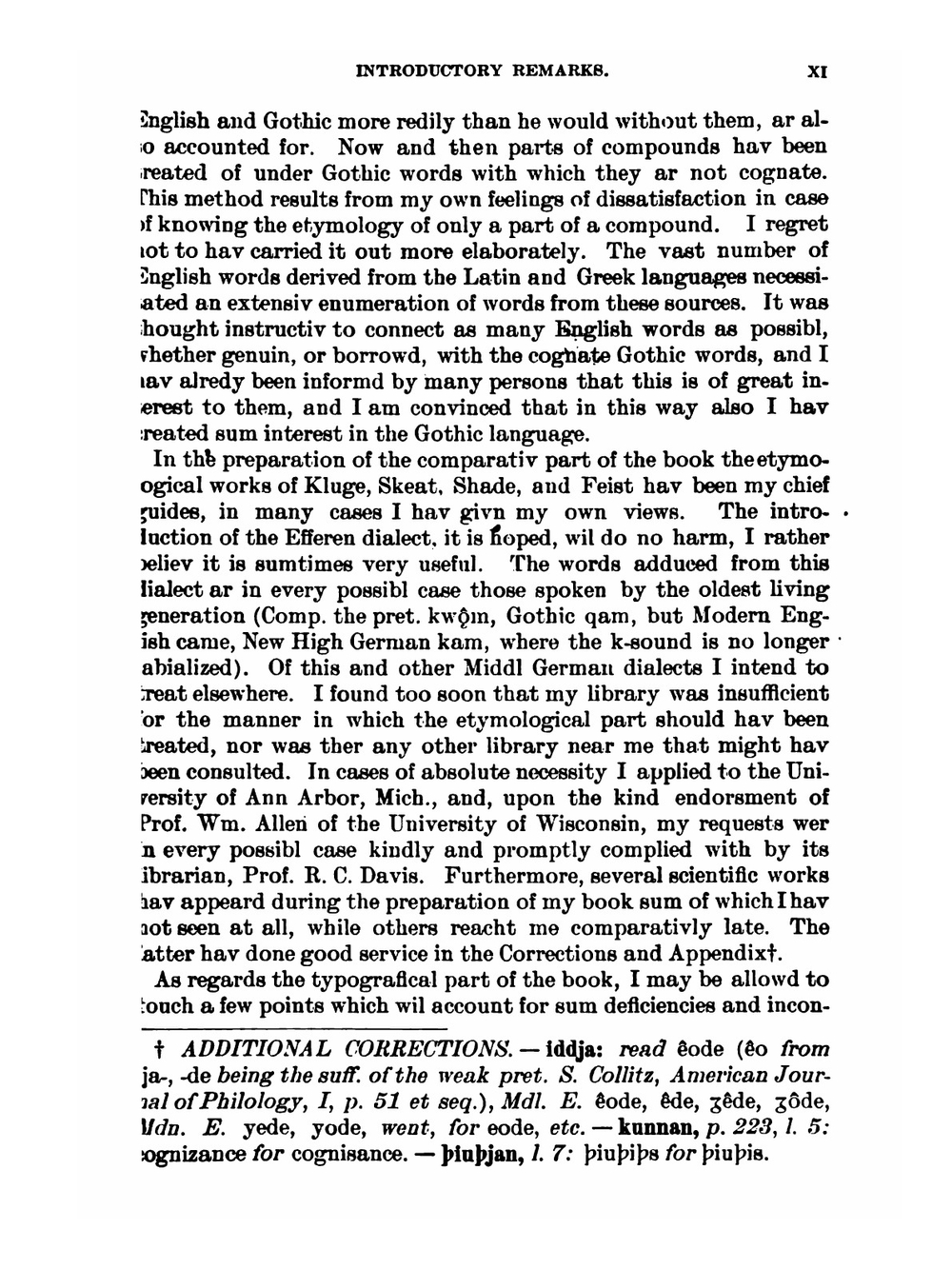 A Comparative Glossary of the Gothic Language with Especial Reference to English and German | Gerhard Hubert Balg