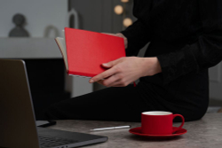 Ежедневник Kroom, недатированный, оранжевый