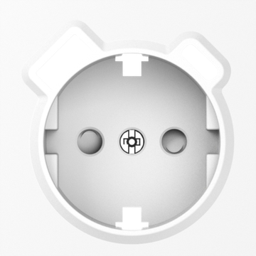 Накладка для розетки Schuko с зарядным устройством USB A+C,  со шторками 16A 250В,  глянцевый белый,  серия A07