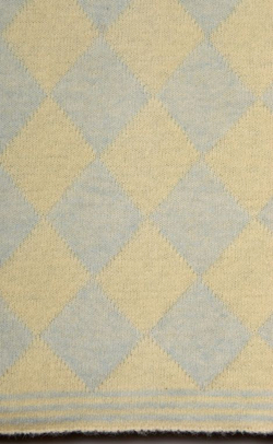 Элитный плед детский Imperio 50 голубой от Luxberry фрагмент