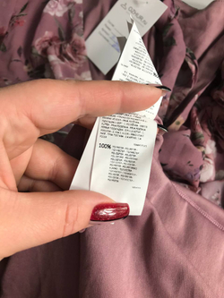 Платье Mohito с красивыми цветами, маркировка 36, визуально 42 размер