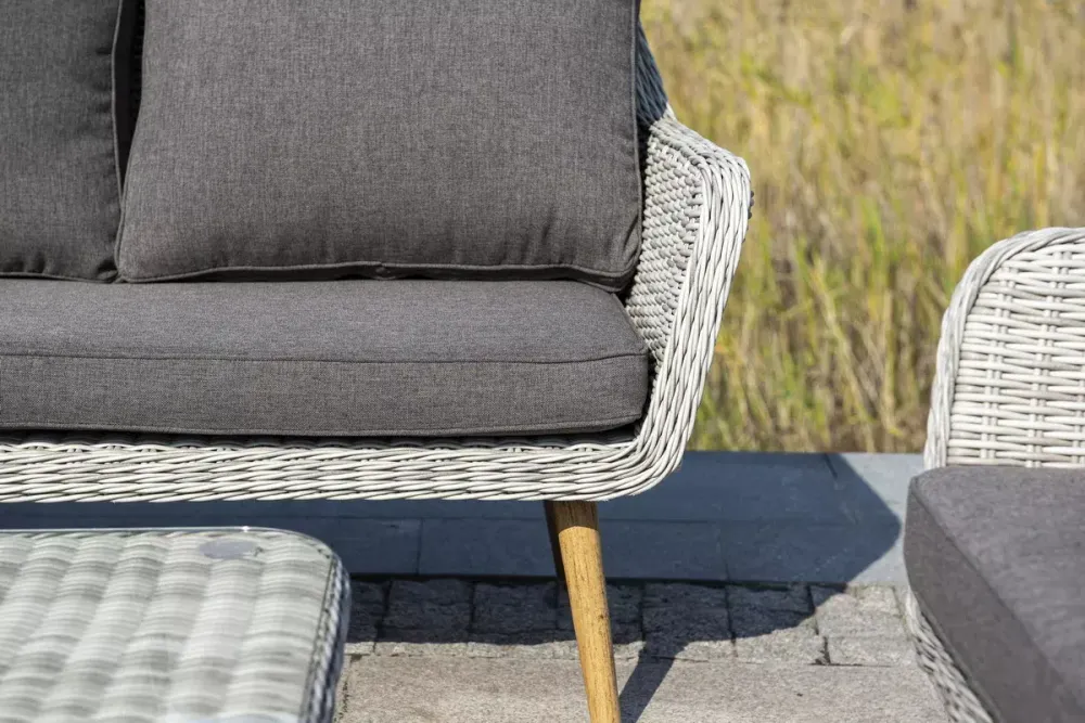 "Прованс" столик журнальный из ротанга, цвет бежевый