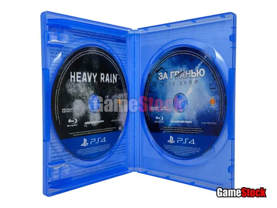 PS4 Коллекция Heavy Rain и За гранью: Две души (Б/У, Полностью на русском языке, CUSA-00512)