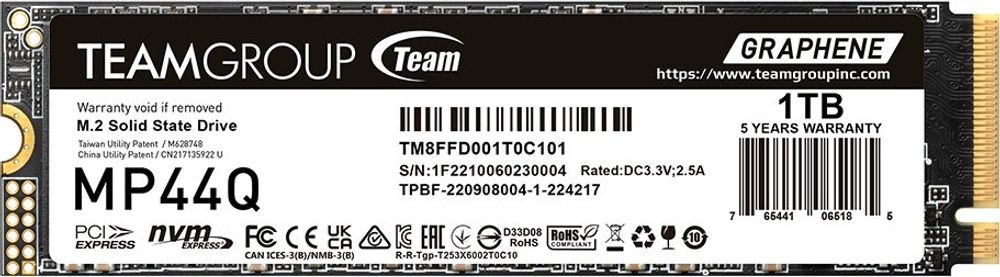 SSD Team Group TM8FFD001T0C101 1024 Гб