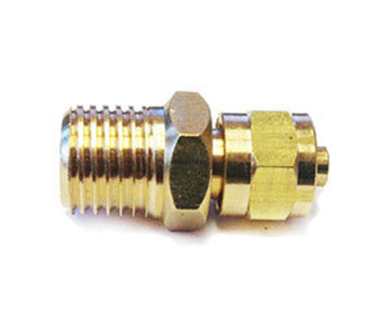 Штуцер 1/8" (папа) под гибкую трубку