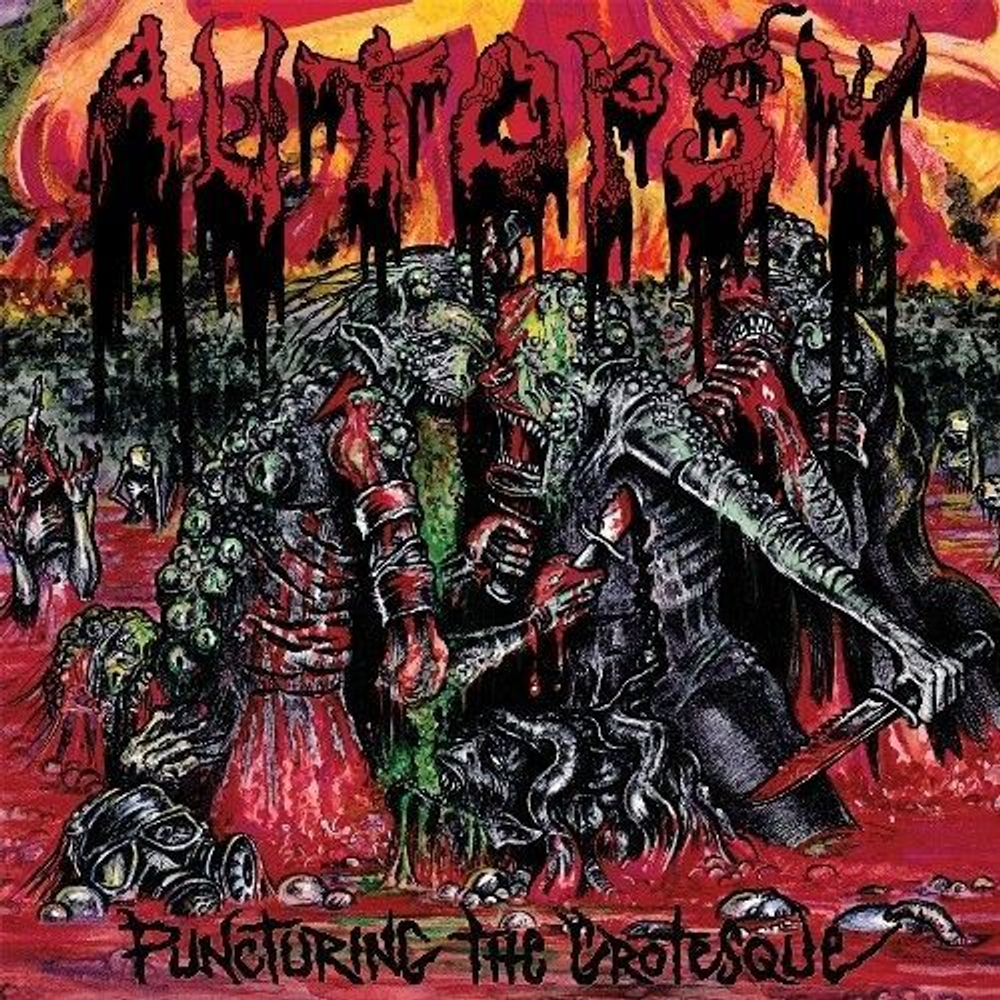 AUTOPSY - Puncturing The Grotesque, death metal, Peaceville, фирменный CD