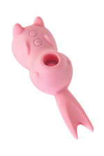 Вакуум-волновой стимулятор клитора Lovey-Dovey розовый 11 см