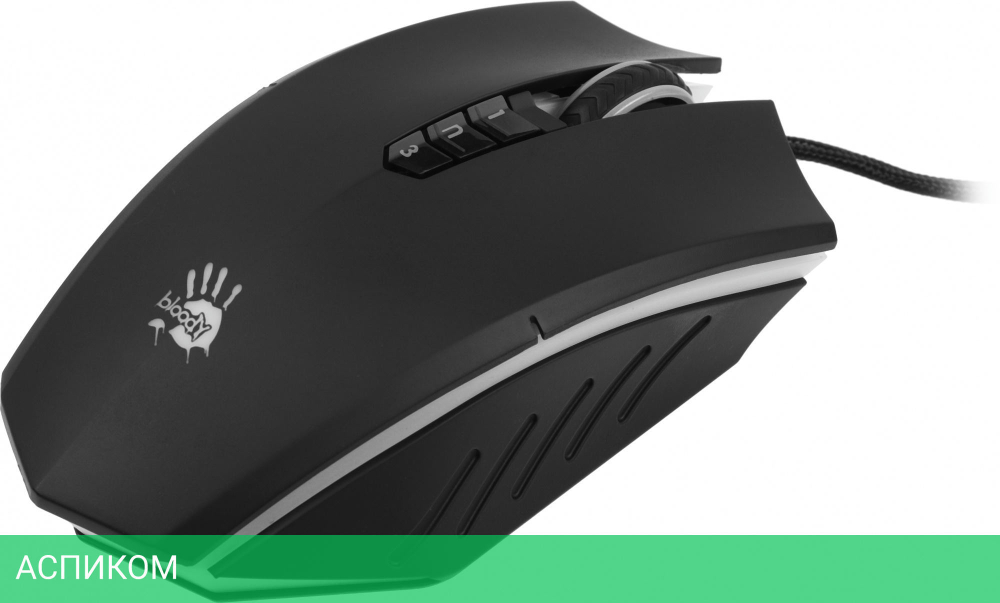 Мышь A4Tech Bloody A70 Matte Black