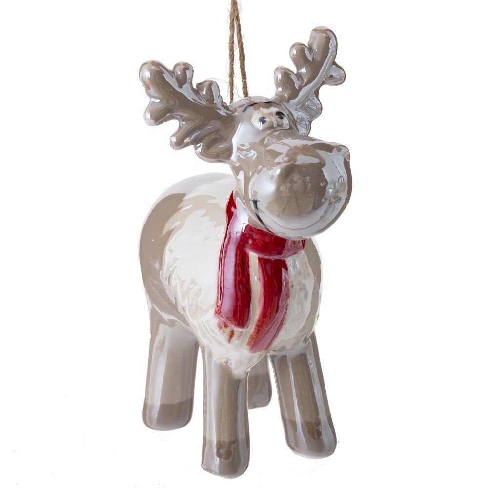 GAEM Украшение новогоднее "Олень", L7 W4,5 H8,5 см, 3в.