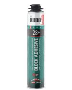 Клей-пена для строительных блоков и кирпича Kudo Proff 28+ ABL, всесезонная, 1000 мл