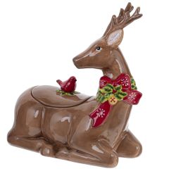 GAEM Конфетница "Олень", 900 мл, L22 W12 H24,5 см