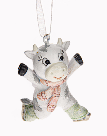 175077 Украшение декоративное "Коровка" 4*4*7см