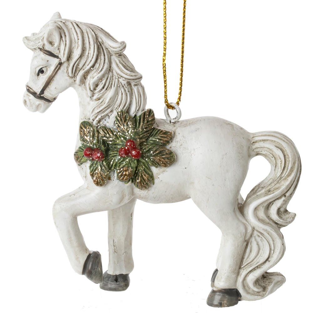 GAEM Фигурка декоративная подвесная "Лошадка", L7 W2,5 H8 см