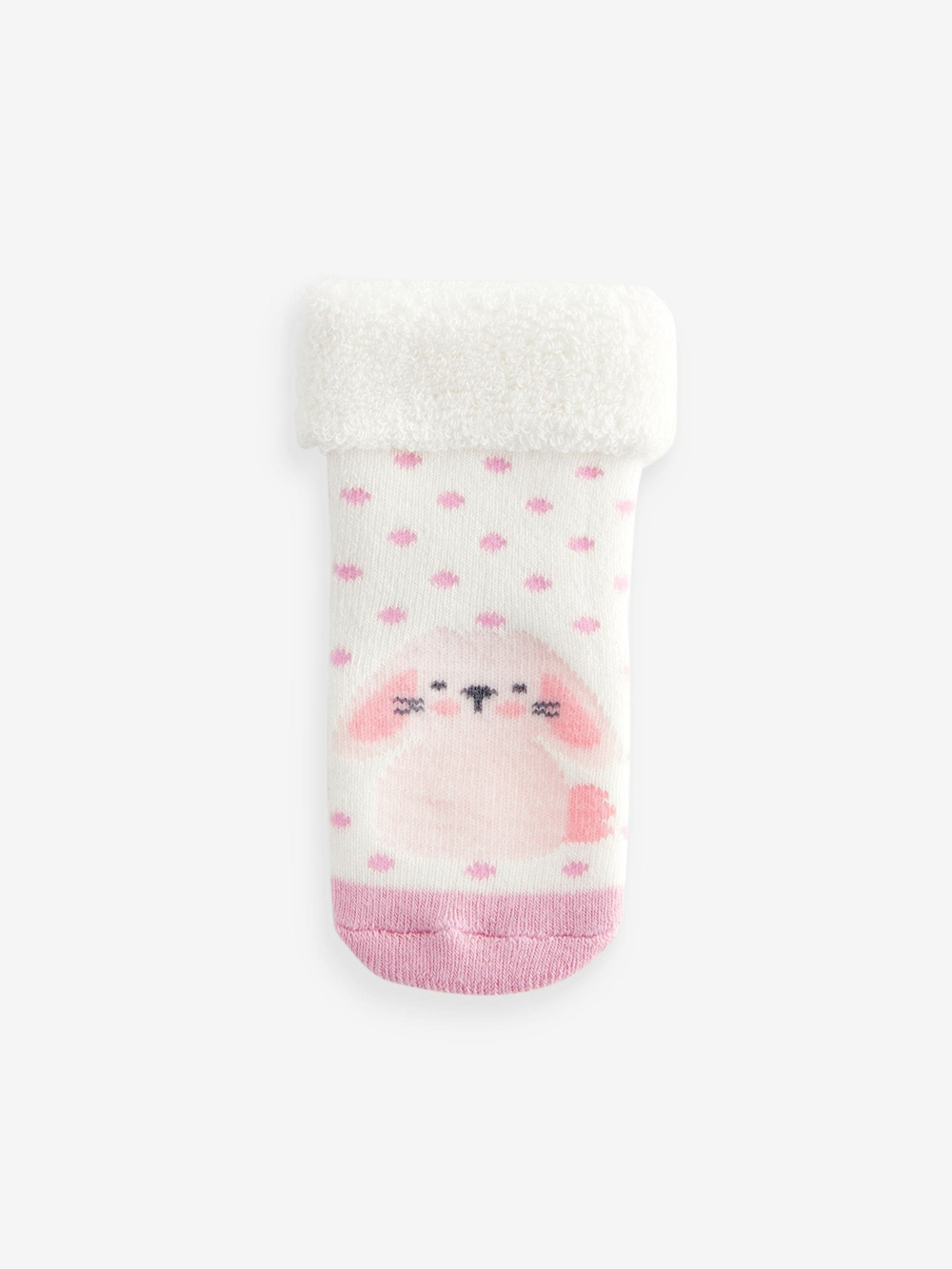 Носки для малышей Next K84-566, 4 шт., Белый, Розовый