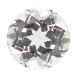 Топаз бесцветный (Ø 2.00 мм)