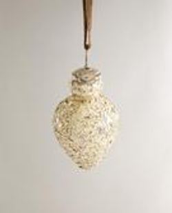 ZARA HOME ЕЛОЧНЫЙ ШАР С ЭФФЕКТОМ КРАКЛЕ, СЕРЕБРЯНЫЙ