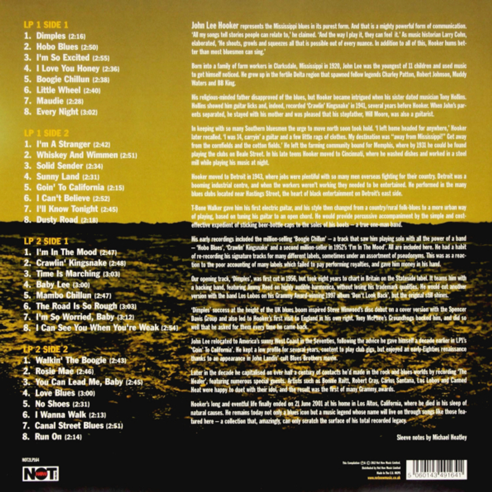 John Lee Hooker / Anthology (2LP)