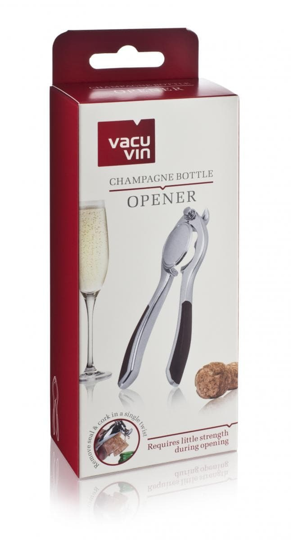 Щипцы для открывания бутылок с шампанским Vacu Vin