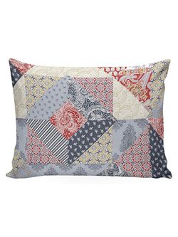 Постельное белье Сказка "Пэчворк" 1,5-спальный на молнии Наволочка 50х70 см 1 шт Простынь 150х215 см, перкаль