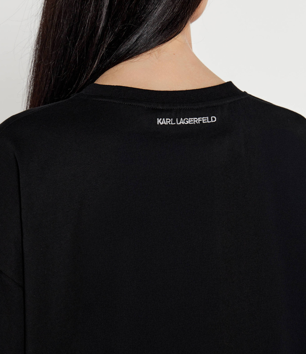 Футболка Karl Lagerfeld - черный(246W1708)
