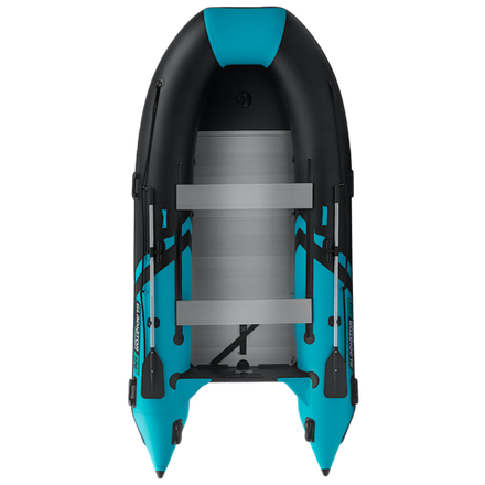 Лодка ПВХ Gladiator Light B370AL с алюминиевым полом -