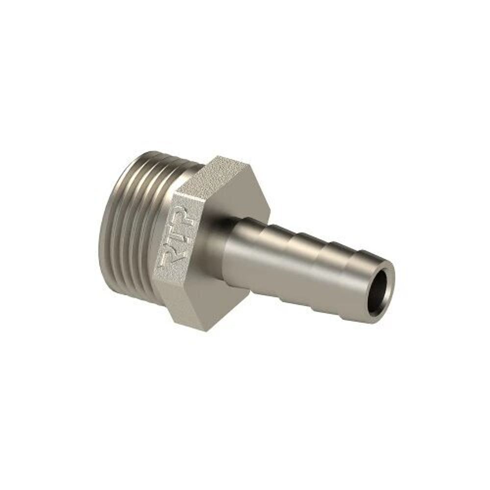 Штуцер латунный для шланга 18х1/2" НР (25155)