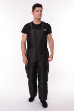 Костюм мужской Onerus Горный -15 (Таслан), Полукомбинезон, Черный