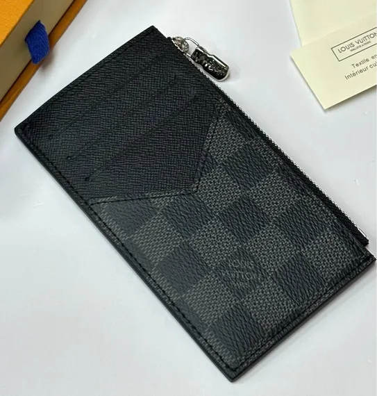 Держатель для карт Louis Vuitton, канва damier Graphite