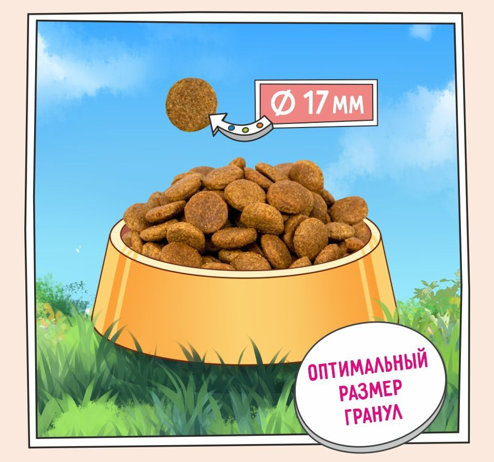 ZILLII Adult Dog Сухой корм для взрослых собак 15кг Индейка с Ягнёнком