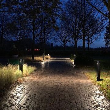 09959-0.7-001KT 1,0M GU10 BK светильник напольный