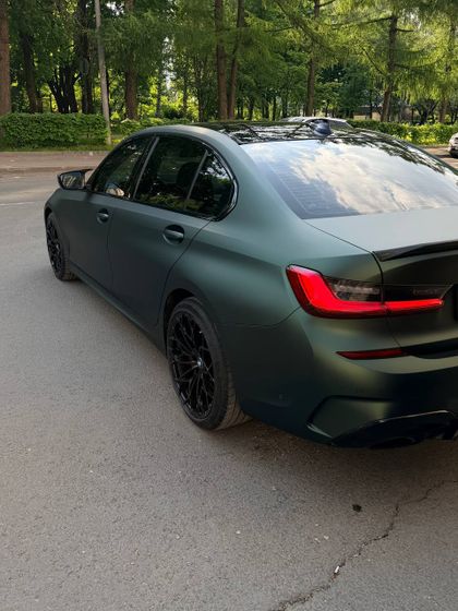 Carbins Color PPF Matte Dark Green MF 16D зеленая матовая цветная полиуретановая защитная антигравийная пленка