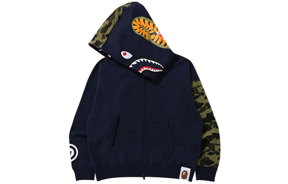 A Bathing Ape Shark Full Zip Худи Ladies