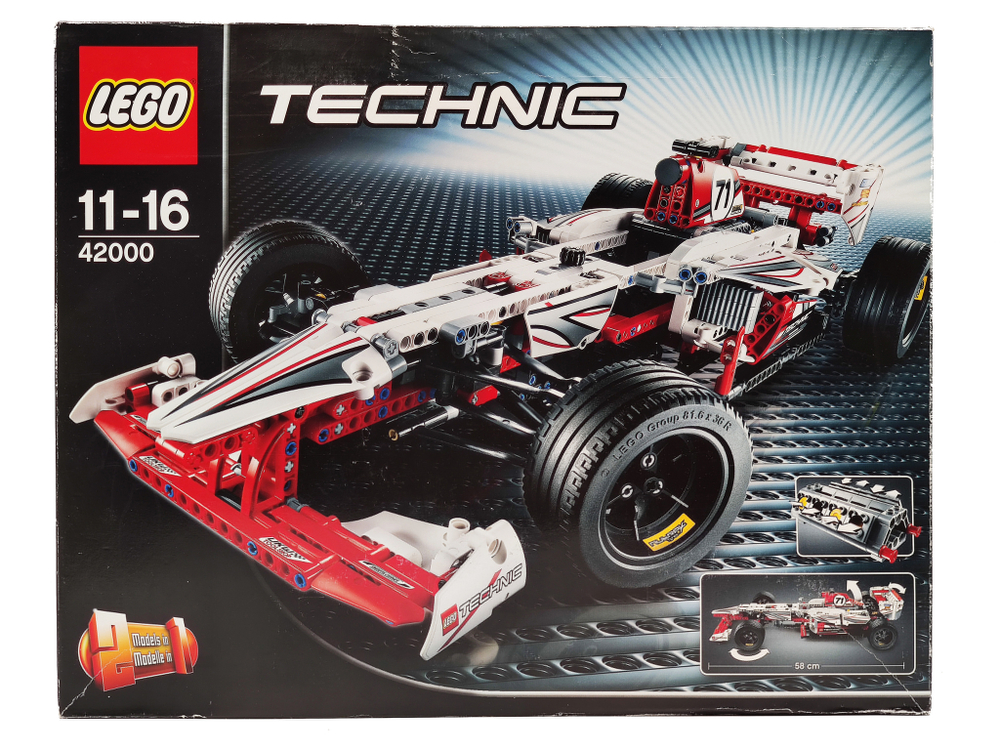 Конструктор LEGO Technic 42000 Гонщик Гран-при